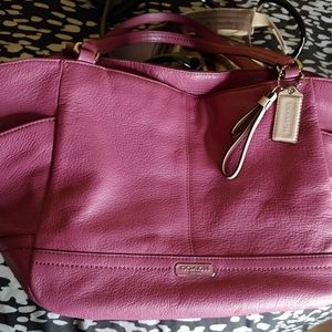 PinkyMauve Coach Bag